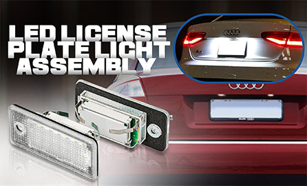 Luz de matrícula LED